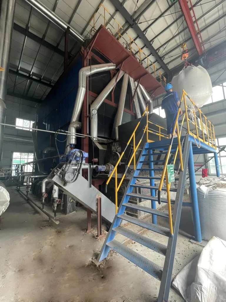 高效热能设备生产线，河南豫冀热能设备有限公司工业制造现场.